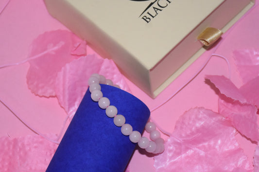 The Elegance and Benefits of the Black Aambi Rose Quartz Bracelet